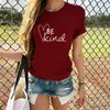 Printed BE KIND T Shirts Woman Gothic Tee Female Top Plus Size Tshirt