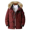 Large size loose coat Men Winter Jacket Men Hooded Duck Down Jacket Male Windproof Parka Thick Warm Overcoat coats 5858 210916