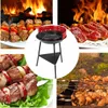 Portátil churrasco churrasco churrasco churrasco charcoal fogo poços de aço inoxidável casa camping ao ar livre piquenique churrasco ferramentas de armazenamento de metal bezel 210724