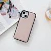 Fashion PU Leather Phone Fodral för iPhone 13 Pro Max 12 11 XS XR X 8 7 Plus Back Cover Shell Cellphone Case