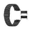 Cinturino per orologio con connettore adattatore in acciaio Bracciale con connettori per cinturino da 18 mm per Fitbit Charge5 Charge 5 Accessori indossabili intelligenti