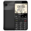 Telefono cellulare originale Philips E516 4G LTE 512 MB di RAM 4 GB ROM Dual Core Android 2.31 "Schermo 1700 mAh Cellulare intelligente in standby lungo per genitori anziani Uomo Donna Bambini Bambini