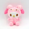 Muñeco de peluche de dibujos animados de 10cm, juguete de peluche Kawaii, colgante de coche de alta calidad, muñecas para niñas, regalos al por mayor