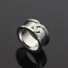 Boutique 316l Love Titanium Steel Band Band Rings Nails Lovers for Women and Men Brand Jewelry