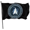 Verenigde Staten Space Force Vlag Levendige Kleur UV Fade Resistent Outdoor Double Stitched Decoratie Banner 90x150cm Sport Digital Print Groothandel