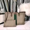 Designer Ophidia Tote Lady Sumbags Luxury Торговые сумки Сумка на плечо Женщина Мода Композитная Сумка Crossbody Классический Плед Узор Кожа 631685 Оптовая