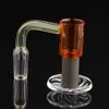 Farbiger Regula 20 mm Spinning Banger, besser zu verwenden als Rauchset mit 2 Terp-Perlen, 1 Glas-Vergaserkappe, Dab-Rig-Wasserpfeife, Bongs, Wasserpfeifen