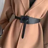 Bälten Plus Size Bälte Mjukt Pu Läder För Kvinnor Midjeknut Ceinture Femme Long Cummerbunds Damklänning Tröja Cinturon Mujer