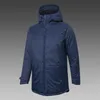 New Boca Juniors Cotton coat Men Down Jacket with sweater hoodie tracksuits soccer football winter clothes wind suits
