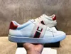 Scarpe casual da uomo di alta qualità White Green Red Stripe Italy Bee Women Sneaker Trainers 36-44