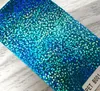 Kvalitet Dekorativa klistermärken Rainbow Color 25 * 30cm Glitter Värmeöverföringsark Sequins HTV-järn på vinyl för DIY Cricut T Shirt 8 Vibrerande färger Värmepress Skriv ut papper