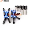 Parts Motorcycle CNC Aluminum Frame Sliders Crash Protector Falling Protection For GSXR600 GSXR 750 K6 K8 2006 07 08 09 10