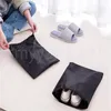 Sac de rangement Non tissé Couverture de chaussure réutilisable avec cordon de cordon anti-poussière anti-poussière épreuve Sundries Sundries à domicile