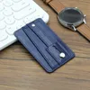 Men039s Business Pocket Upport Cover Portable Back Clip Adhesivo Slim Thin ID Money Holder Wallet Soportes para teléfono celular Holders7693626