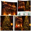 Tapestries 1pc Christmas Styled Tapestry Home Decoration Cloth Wall Hanging