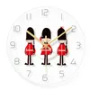 Wanduhren 1 Stück England Taxi Uhr Modernes Design Cartoon Glasuhr Wohnzimmer Dekoration Besonderes Geschenk 3D