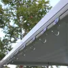 السنانير القضبان حزمة من 10 مظلة S-هوك مجموعة التخييم العالمي مع s هوك شماعات للدراجات النارية خيمة الشماعات