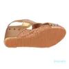 Adisputent Platform Sandaler kilskor för kvinnor klackar Sandalias Mujer Summer Shoes Clog Womens Espadrilles Women Sandals