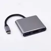 USB-C 3 в 1 кабельный конвертер для Samsung Huawei iPad Mac USB типа C 4K Adaptera49