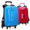 Removable Children School Bags 6 Wheels Stairs Kids Boys Girls Backpacks Trolley Schoolbag Luggage Book Bag Backpack Mochila8446126