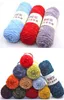 1 pc 100g chenille veludo malha artesanato atacado skeins tricô fios de crochet supersoft camisola de fio quente mão y211129