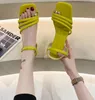 2024 Yeni Zarif PVC Şeffaflık Sandalet Yüksek Topuklu Kadınlar Moda Kristal Kare Toe Model Elbise Ayakkabıları Büyük Boy Boy