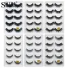 5 Pair Eyelashes 3D Mink Lashes Soft Thick Eyelash G800 Crisscross Winged Natural Long No Fall Off Makeup Wholesale Lash