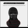 Radsportmasken Winterwinddichte warme Kappen Männer Frauen maskieren thermisch Fleece Balaclava Gesicht