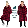 Flanela kapturem Miękki Koc Ciepłe Robe Bluza Pullover Velvet Gruby Koc jeden rozmiar Mężczyźni Kobiety Bluzy Coats 13