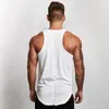 Märke Fitness Stringer Tank Toppar Män Gym Skjorta Sportkläder Singlet Men Canotta Bodybuilding Tanktop DebarDeur Homme Musculation 210421