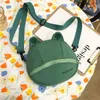 Evening sacos de alta qualidade sapo mensageiro saco para fêmea engraçado cute crossbody menina bolsa mulheres ombro