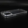 El más nuevo 1.5MM Material de TPU transparente Teléfono celular Fundas transparentes suaves Proteger la cubierta a prueba de golpes para iPhone 13 Mini Pro Max