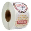 Verschillende stijl 1 inch dank u afdichting label stickers diy gift decoratie taart bakken tas pakket envelop decor