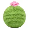 Cat Toys Est Toy Cactus Natural Sisal Catch Ball Levert Please Diameter 3,9 inch