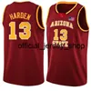 トップDavidson Wildcats 35 Kevin Durant Jersey College Len 34 Bias UCLA REGGIE 31ミラー刺繍バスケットボールジャージ安い卸売