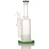 Frosted handsome rasta glass water bong 8.5 inch glass dab rig mini oil rig with big bong