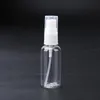 60 мл прозрачных пластиковых портативных парфюмерных бутылок с распылением пустых парфюмерных бутылок.