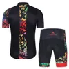 2024 Black Summer Pro Cycling Jersey Set Breattable Team Racing Sport Bicycle Kits Mens Korta cykelkläder M36