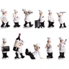 Francuski Dekoracyjny Szef Kuchni Ozdoby Figurki - Dekoracja domu 3D Dekoracje dla smakoszy Dekoracje Kuchniowe Kolekcjonerskie Parametrze 210804
