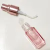 ボトルジャー4ml 9ml 20ml 30mlローズゴールドミニスプレー香水ボトルトラベル詰め替え化粧品コンテナ噴霧容器アトマイザーアルミニウム