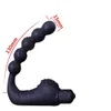 AKKAJJ Analvibrator mit 10-Gang-Vibrations-G-Punkt-Stimulation, Butt-Pull-Perlen, Spielzeug für Männer und Frauen, Vibartion