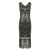 Luxury Evening Party Dresses Women's 1920s Sequin Autumn and Winter Banquet