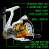 Baitcasting Reels Josby Pesca Carretel Fiação 2000-6000 Série Metal Spool roda carpa para mar saltwater de alta velocidade 5.2: 1