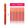 Gel Pens 6Pcs/lot Erasable Ballpoint Pen Set 0.5mm Color Ink Refill Washable Handle Magic Rod Student School Writing Stationery