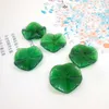 5pc 22/27mm Natural Lotus Leaf Loose Beaad Gem Stone Beads For Jewelry Making DIY Components Findings Accessories DYL0084