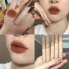 Esmulgos de brilho labial Veludo fosco Batom marrom-laranja de alto valor branco impermeável à prova d'água de longa dica maquiagem de copo tslm1lip wish22