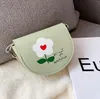 Söt Kids Coin Purse Little Girls Rabbit Messenger Bags Baby Girl Cross Body Bag Animal Fashion Decoration Purses Presenter