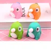 Nouveaux coups Spits Bubbles Squeeze Toys Toys Fashion Dinosaures doux Ducks Suishy Anti Stress Relief Toy for Autism Kids Gift