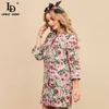 Summer Fashion Runway Elegant Outwear Overcoat Women Crystal Beaded Flower Print Vintage Jacquard Long Coat 210522