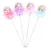 LED Light Sticks Clear Ball Star Shape Flashing Glow Magic Wands for Birthday Wedding Party Decor Kids Lighted Toys 155 B3